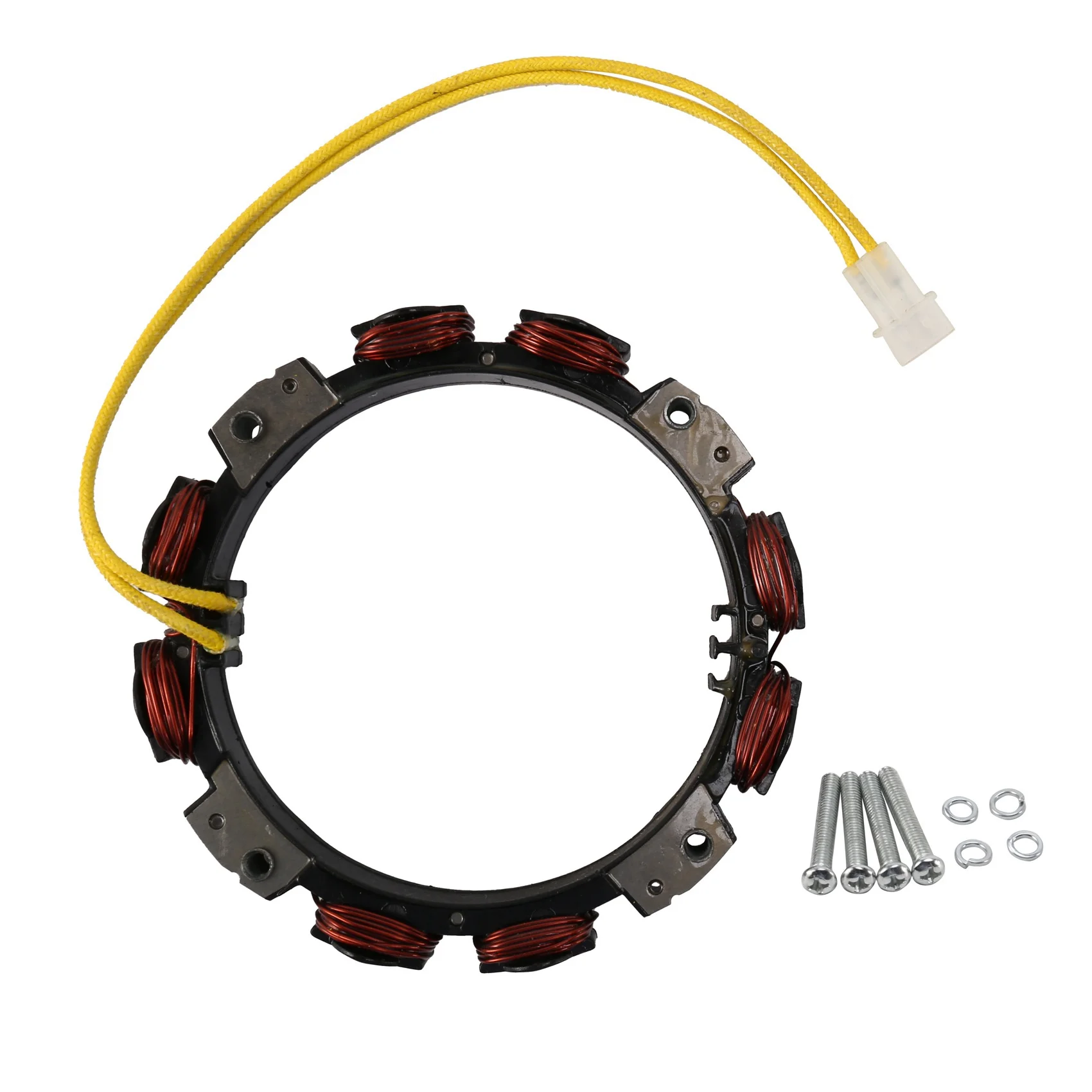 Alternator Charging Coil Alternator Fits for Briggs & Stratton 592830 Replaces 696458, 691064, 393295
Alternator Charging Coil Alternator Fits for Briggs & Stratton 592830 Replaces 696458, 691064, 393295