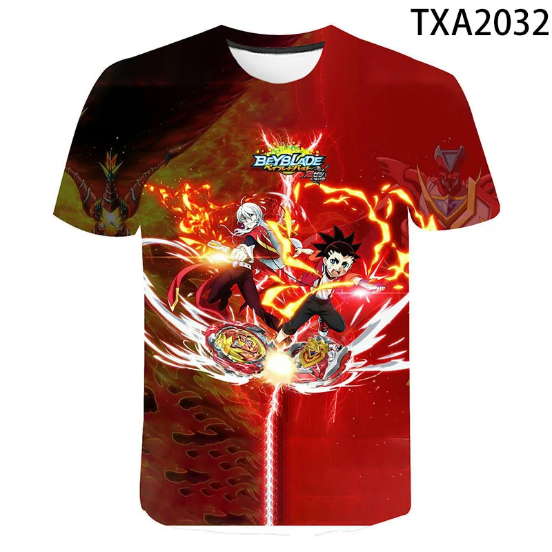 Beyblade Burst Pattern Fashion T-shirt Streetwear Boy Girl Kids 3D Printed Short Sleeve Casual Men Women Tops 2022 Summer New
Beyblade Burst Pattern Fashion T-shirt Streetwear Boy Girl Kids 3D Printed Short Sleeve Casual Men Women Tops 2022 Summer New
