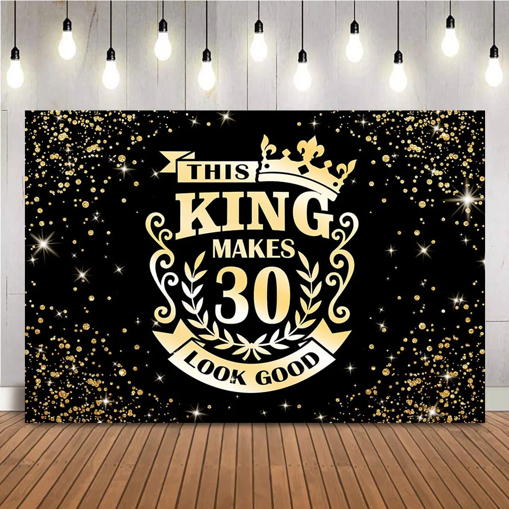 30th Birthday Backdrop Black and Gold Glitter Dots Photo Booth Background Photocall Thirty Birthday Party Decoration Banner Prop
30th Birthday Backdrop Black and Gold Glitter Dots Photo Booth Background Photocall Thirty Birthday Party Decoration Banner Prop