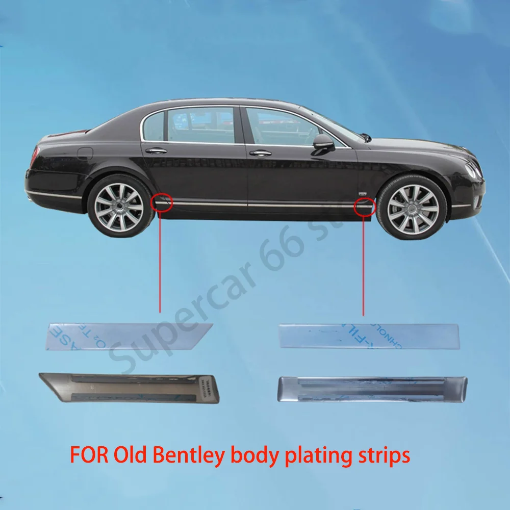 For Bentley Flying Spur fender decorative bright strip Continental GT rear fender plating strip
For Bentley Flying Spur fender decorative bright strip Continental GT rear fender plating strip