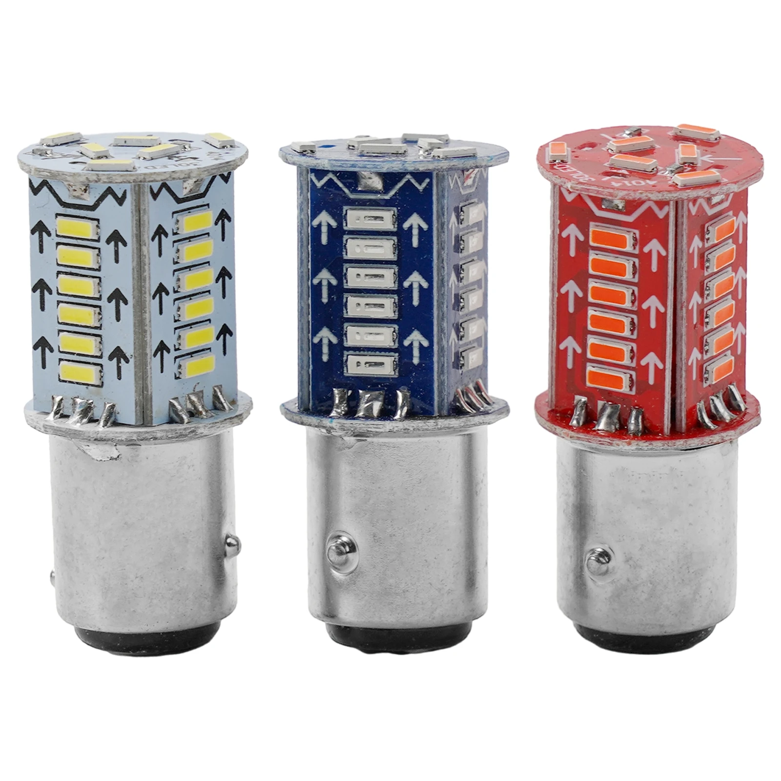 BA15D 1157 Turn Signal Bulb Led Blue White Red LED Light Sequential Brake And Strobe Rear Brake 12V For Auto Motorcycle
BA15D 1157 Turn Signal Bulb Led Blue White Red LED Light Sequential Brake And Strobe Rear Brake 12V For Auto Motorcycle
