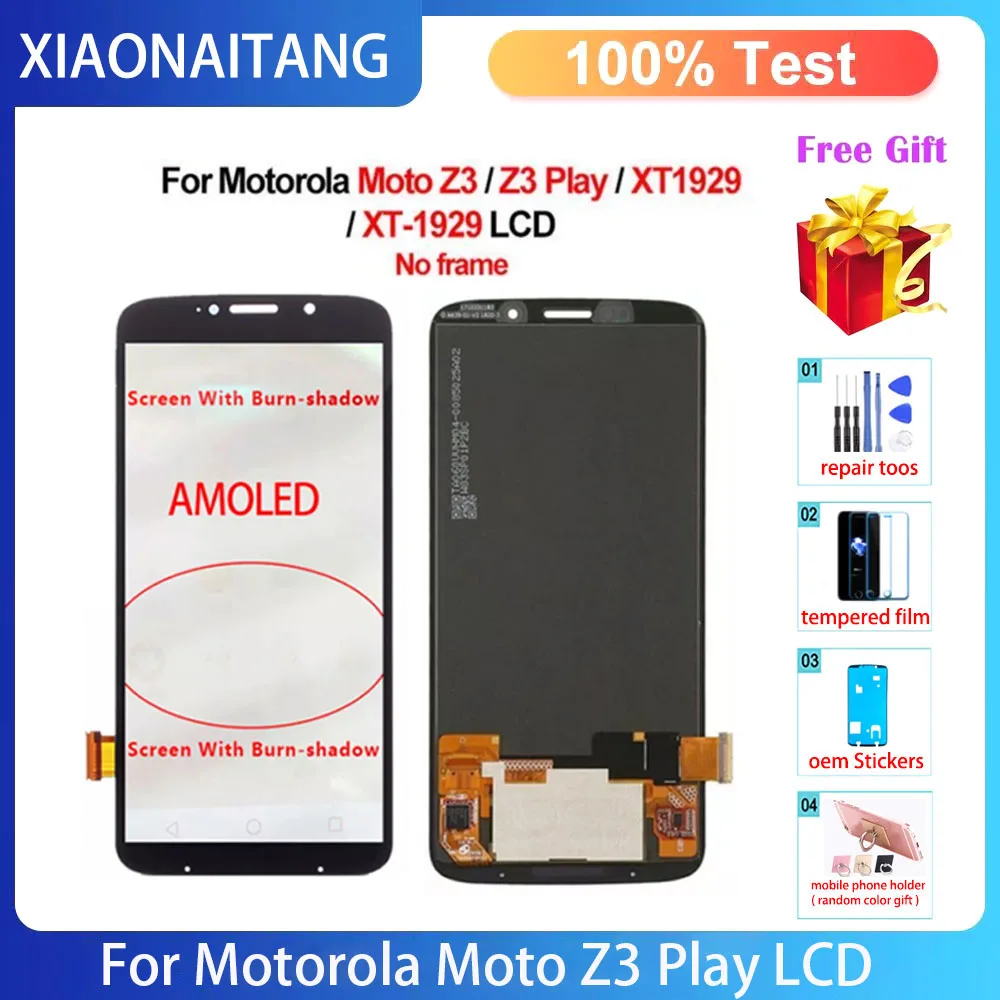 6,01 экран AMOLED для Motorola Moto Z3 Play, z3play, сенсорная панель, цифровой преобразователь, в сборе, оригинальный
6,01 экран AMOLED для Motorola Moto Z3 Play, z3play, сенсорная панель, цифровой преобразователь, в сборе, оригинальный