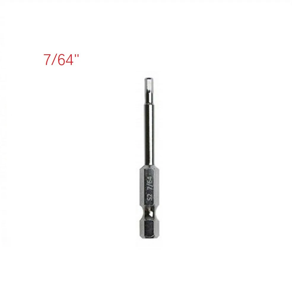 50mm Hexagon Screwdriver Bit 5/64-5/16 Inch S2 Steel Electroplating Treatment Rust-proof Fit Manual/electric Screwdrivers
50mm Hexagon Screwdriver Bit 5/64-5/16 Inch S2 Steel Electroplating Treatment Rust-proof Fit Manual/electric Screwdrivers