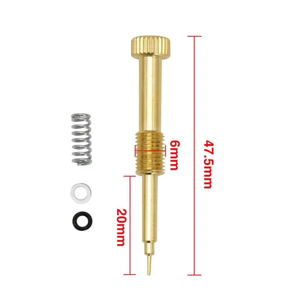 Useful Practical Quality Mixture Screw Parts Metal Vehicle 2pcs/set Accessories Air Fuel Mixture Screw Carburetor
Useful Practical Quality Mixture Screw Parts Metal Vehicle 2pcs/set Accessories Air Fuel Mixture Screw Carburetor