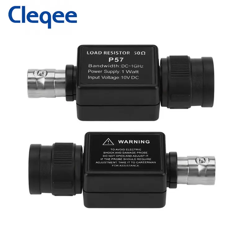 Cleqee P57 1PC Q9 Adapter 50Ohm Feed Through Terminator BNC Female Seat Connector 50KY Device Load Resistor 50Ω DC~1GHz
Cleqee P57 1PC Q9 Adapter 50Ohm Feed Through Terminator BNC Female Seat Connector 50KY Device Load Resistor 50Ω DC~1GHz