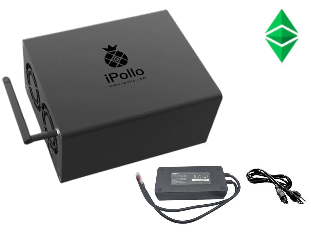 

High Quality iPollo V1 Mini SE Plus Miner 400MH/s 232W 6G Crypto ETC, ETHW, ETHF WiFi Version with PSU Ultra-Silence Home Mining