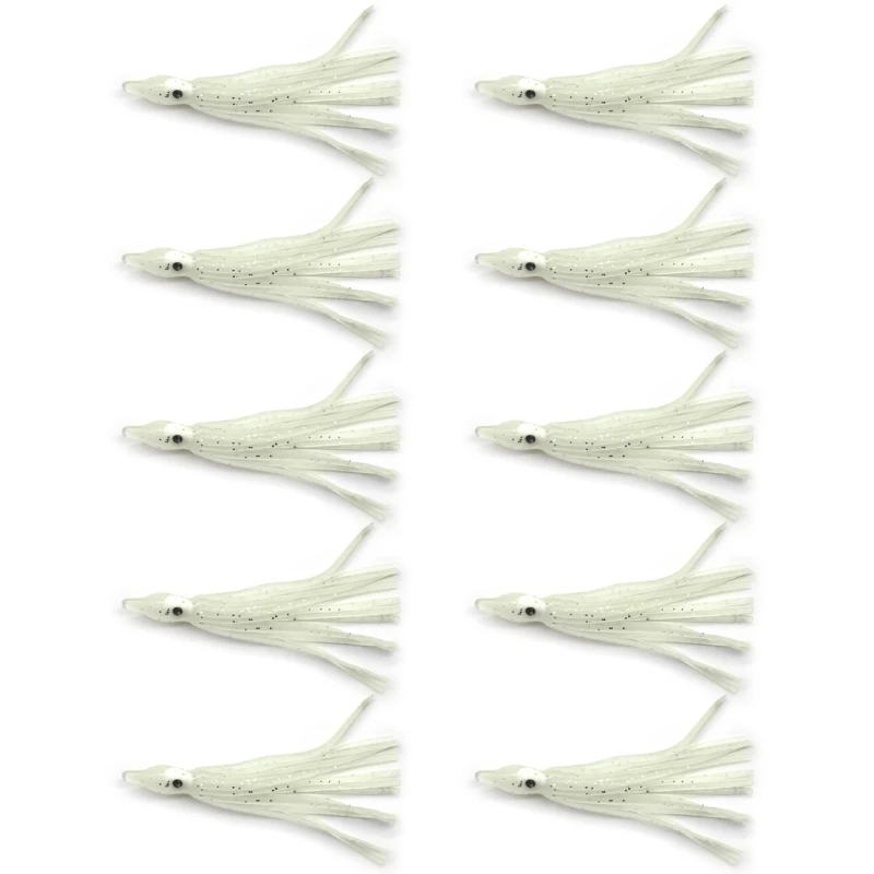 7 Color 10PCS/lot Squid Hook Soft Baits Fishing Lures Artificial Squid Hook Jigs Octopus Squid Shrimp Fishing Tool
7 Color 10PCS/lot Squid Hook Soft Baits Fishing Lures Artificial Squid Hook Jigs Octopus Squid Shrimp Fishing Tool