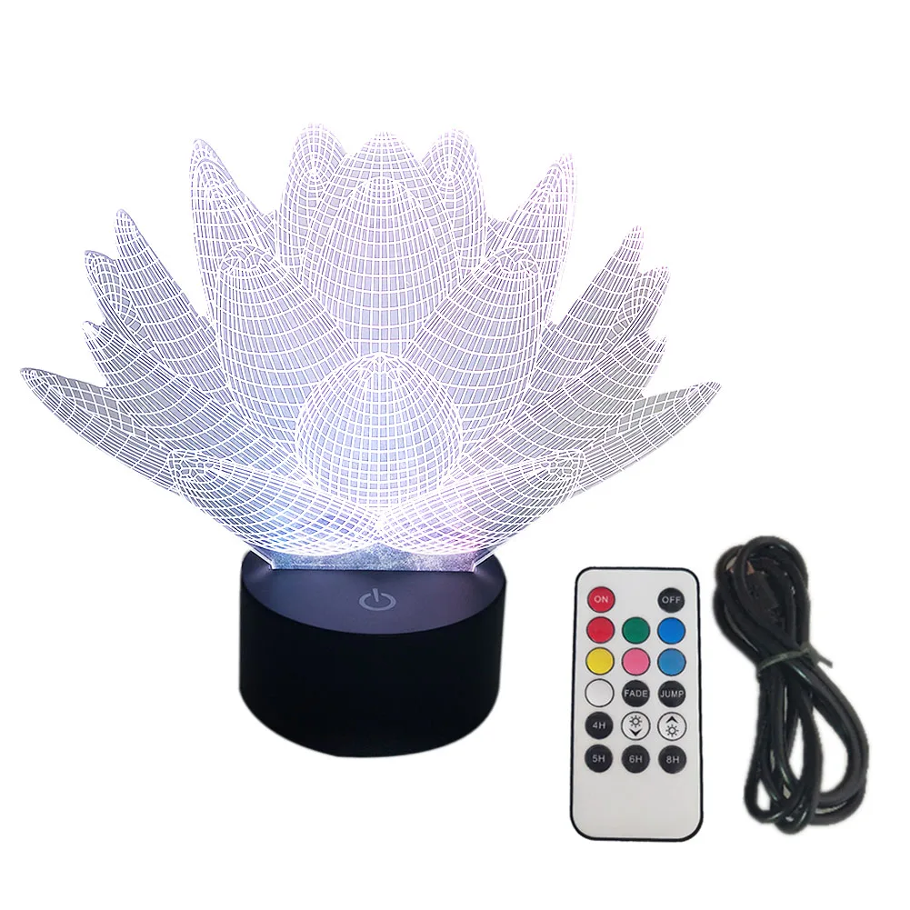 Акриловый светодиодный ночсветильник Lotus 3D 7 цветов, прозрачная лампа в форме лавы с сенсорным управлением и подзарядкой от USB
Акриловый светодиодный ночсветильник Lotus 3D 7 цветов, прозрачная лампа в форме лавы с сенсорным управлением и подзарядкой от USB