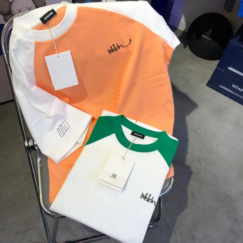 Summer Cotton Top Quality WE11DONE Letter Print T Shirt Welldone Well Done T-shirts 2022SS Short Sleeve Men Women Tees
Summer Cotton Top Quality WE11DONE Letter Print T Shirt Welldone Well Done T-shirts 2022SS Short Sleeve Men Women Tees
