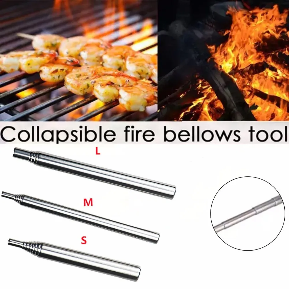 Hot Sale Outdoor Pocket Bellows Telescopic Blow Fire Survival Fire Camping Cooking Blowing Torch Outdoor Tool Camping Equipment
Hot Sale Outdoor Pocket Bellows Telescopic Blow Fire Survival Fire Camping Cooking Blowing Torch Outdoor Tool Camping Equipment