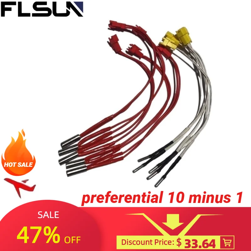 Flsun Sr Qqs Q5 Heating Thermistor Rods Extrusion Head Part 3d Printer Cartridge Heateraccessories 6x20 24v40w Free Logistics
Flsun Sr Qqs Q5 Heating Thermistor Rods Extrusion Head Part 3d Printer Cartridge Heateraccessories 6x20 24v40w Free Logistics