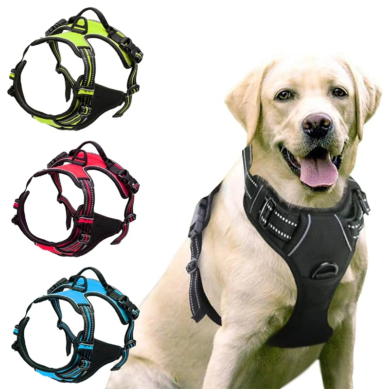 Breathable Medium Harness Accessories Harness Adjustable Safety Chest Leash Clothes Walking Vest Dog Reflective Pet Large Small
Breathable Medium Harness Accessories Harness Adjustable Safety Chest Leash Clothes Walking Vest Dog Reflective Pet Large Small