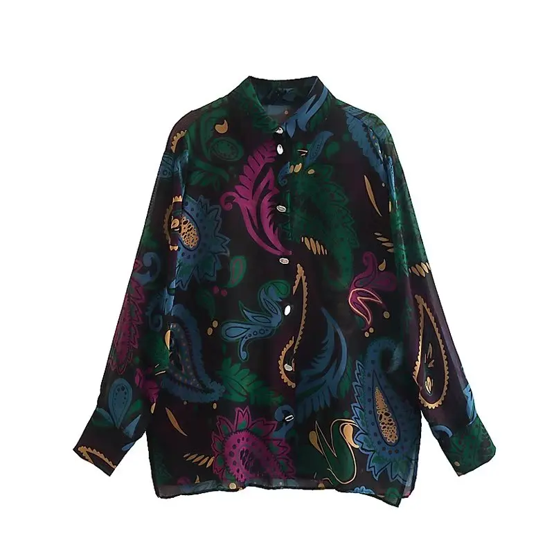 VANOVICH Europe and America Style Autumn 2022 New Vintage Print Polo Collar Long Sleeve Fashion Shirt Loose Cotton Casual Shirt
VANOVICH Europe and America Style Autumn 2022 New Vintage Print Polo Collar Long Sleeve Fashion Shirt Loose Cotton Casual Shirt