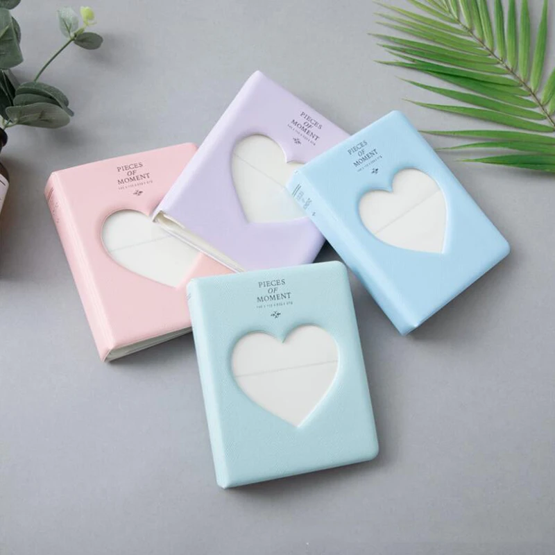 3 Inch Photocard Holder Love Heart Photo Album Star Collection Picture Sticker DIY Mini Instax Film Polaroid Album Storage Book
3 Inch Photocard Holder Love Heart Photo Album Star Collection Picture Sticker DIY Mini Instax Film Polaroid Album Storage Book