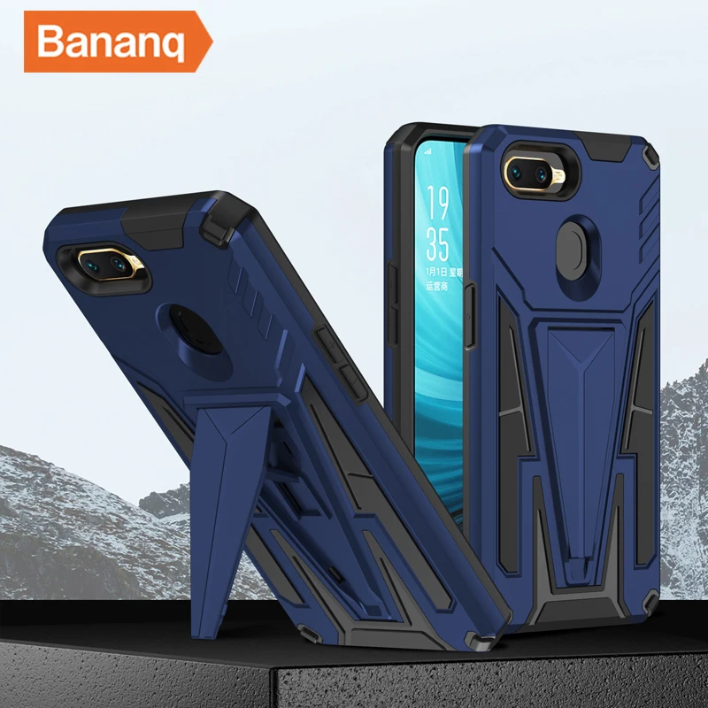 Bananq Shockproof Holder Armor Cover For OPPO A3S A5 A5S A7 A12 A12E A15 A15S 2020 Realme 2 Stand Phone Accessories Back Case
Bananq Shockproof Holder Armor Cover For OPPO A3S A5 A5S A7 A12 A12E A15 A15S 2020 Realme 2 Stand Phone Accessories Back Case