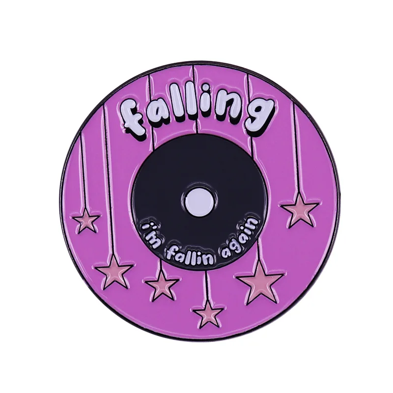 Vintage CD Single Music Falling Vinyl Accessories Television Brooches Badge for Bag Lapel Pin Buckle Jewelry Gift For Friends
Vintage CD Single Music Falling Vinyl Accessories Television Brooches Badge for Bag Lapel Pin Buckle Jewelry Gift For Friends