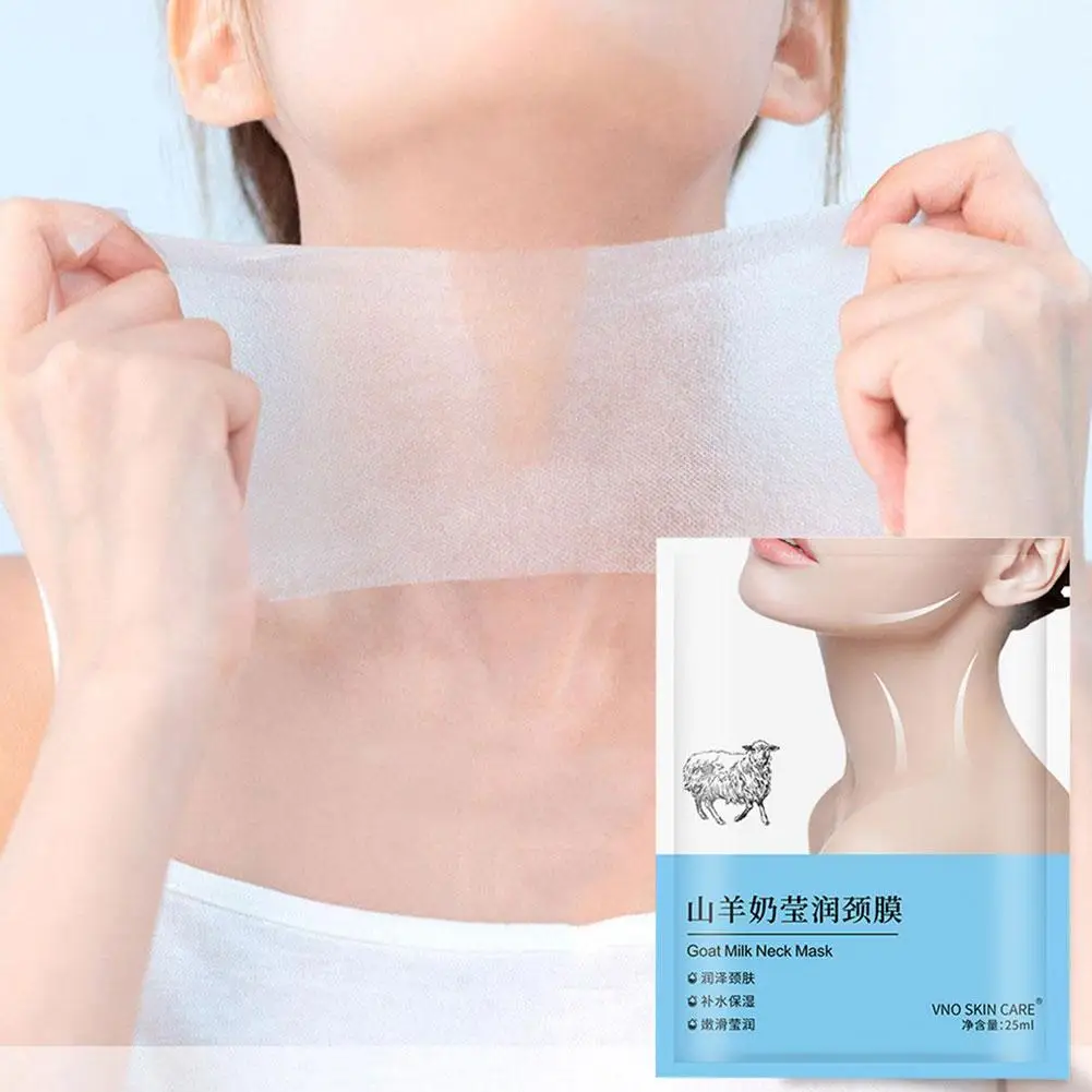 Goat Milk Neck Mask Collagen Firming Anti-Wrinkle Whitening Anti-aging Mask Beauty Moisturizing Lift Firming Neck Skin Care 1PCS
Goat Milk Neck Mask Collagen Firming Anti-Wrinkle Whitening Anti-aging Mask Beauty Moisturizing Lift Firming Neck Skin Care 1PCS