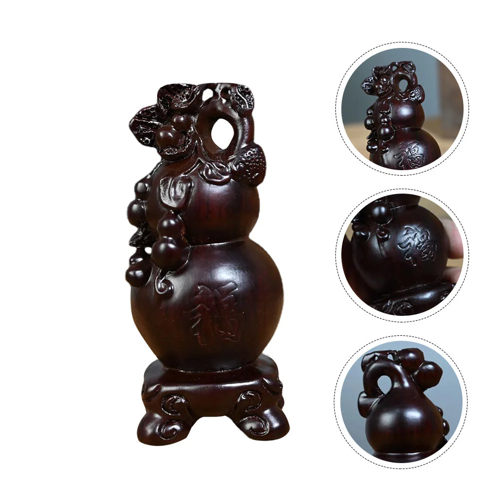 Small Gourd Figurine Adornment Carved Ebony Gourd Decor Desktop Decor
Small Gourd Figurine Adornment Carved Ebony Gourd Decor Desktop Decor