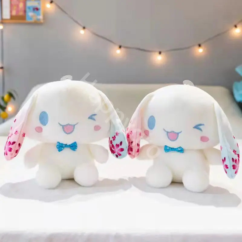 Кукла Плюшевая Sanrio Cinnamoroll, милая аниме игрушка в виде собаки, мягкая набивная милая кукла-животное, подарок для девочек на день рождения, 25 см
Кукла Плюшевая Sanrio Cinnamoroll, милая аниме игрушка в виде собаки, мягкая набивная милая кукла-животное, подарок для девочек на день рождения, 25 см