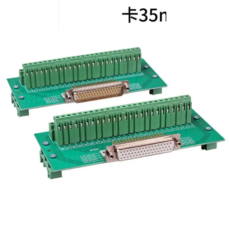 2 rows of 50 pinhole DB50 relay terminal units from welding adapter plate male female head servo module frame joint terminal
2 rows of 50 pinhole DB50 relay terminal units from welding adapter plate male female head servo module frame joint terminal