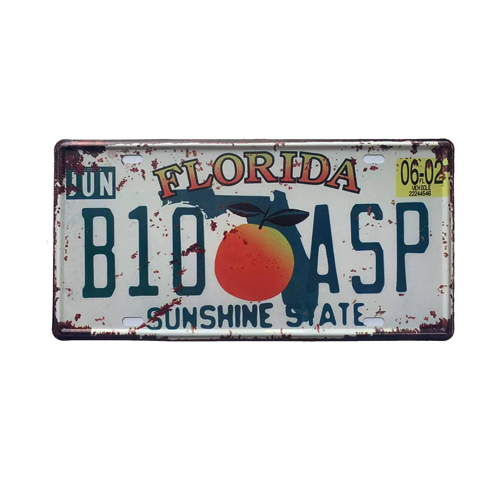 Винтажные номерные знаки Флориды, американские авто, металлические номерные знаки FL, винтажный ржавый логотип, новые номерные знаки
Винтажные номерные знаки Флориды, американские авто, металлические номерные знаки FL, винтажный ржавый логотип, новые номерные знаки