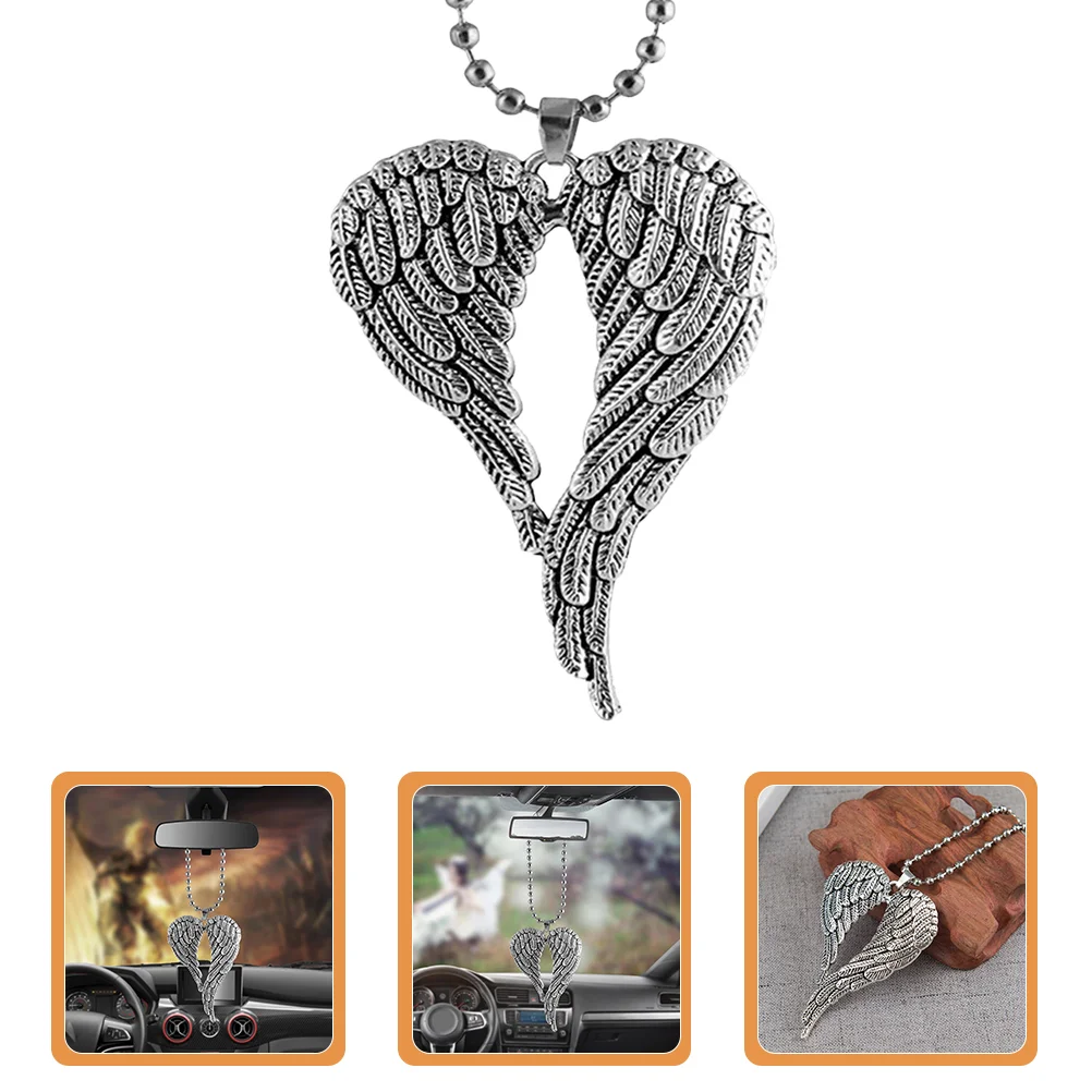 Wings Necklace Angel Decor Accessories Automotive Rear View Mirror Charms Pendant Car Ornaments Decorations Interior Aesthetic
Wings Necklace Angel Decor Accessories Automotive Rear View Mirror Charms Pendant Car Ornaments Decorations Interior Aesthetic
