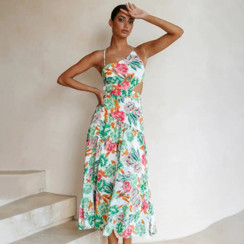Stylish Summer Dress S-XL Sexy Backless Elegant Women Fashion Printed Loose Casual Dress Printed Dress Streetwear
Stylish Summer Dress S-XL Sexy Backless Elegant Women Fashion Printed Loose Casual Dress Printed Dress Streetwear