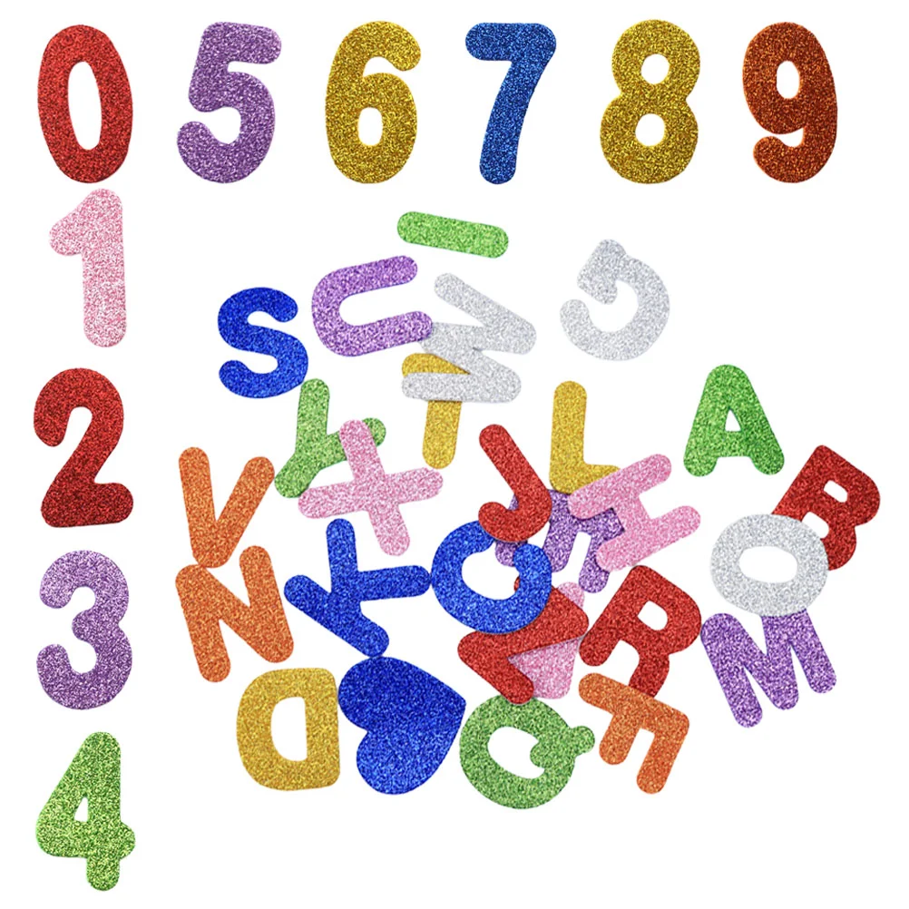 2 Packs Cartoon Stickers DIY Colorful Letters Reward Manual Decorative Foams School Eva 
2 Packs Cartoon Stickers DIY Colorful Letters Reward Manual Decorative Foams School Eva