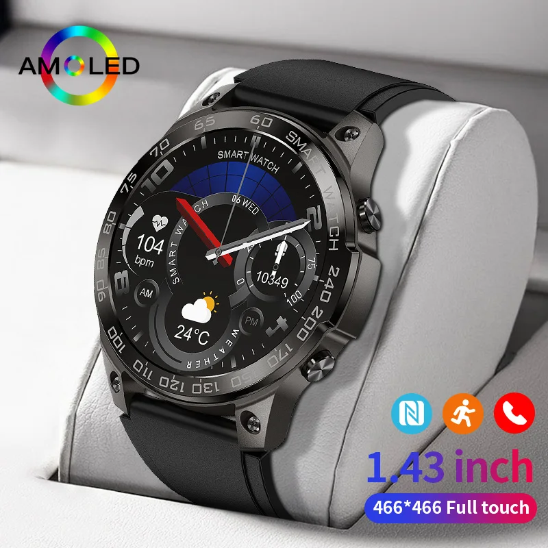 FOXBOX Watch For Men Smart Watch New AMOLED HD Screen Heart Rate Bluetooth Call NFC SmartWatch Fitness Tracker Sports Clock New
FOXBOX Watch For Men Smart Watch New AMOLED HD Screen Heart Rate Bluetooth Call NFC SmartWatch Fitness Tracker Sports Clock New