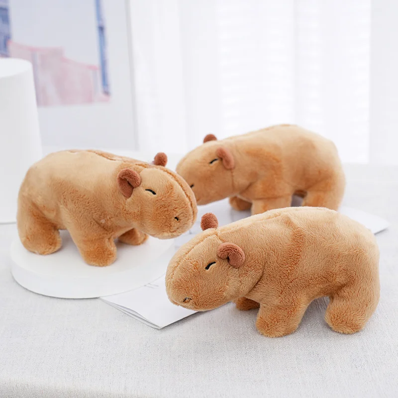 Nice 1pc 15cm Simulation Capybara Plush Toys Fluffy Doll Soft Stuffed Animal Toy Peluche Christmas Gift For Girls
Nice 1pc 15cm Simulation Capybara Plush Toys Fluffy Doll Soft Stuffed Animal Toy Peluche Christmas Gift For Girls