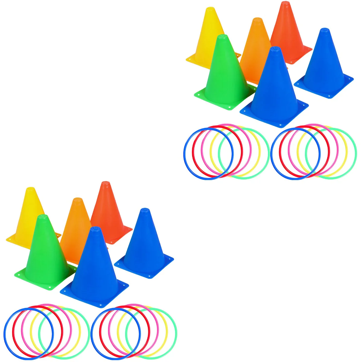 2 Sets Sports Ring Throwing Toy Child Kids Outdoor Playset Rings Pvc Party Games 8-12
2 Sets Sports Ring Throwing Toy Child Kids Outdoor Playset Rings Pvc Party Games 8-12