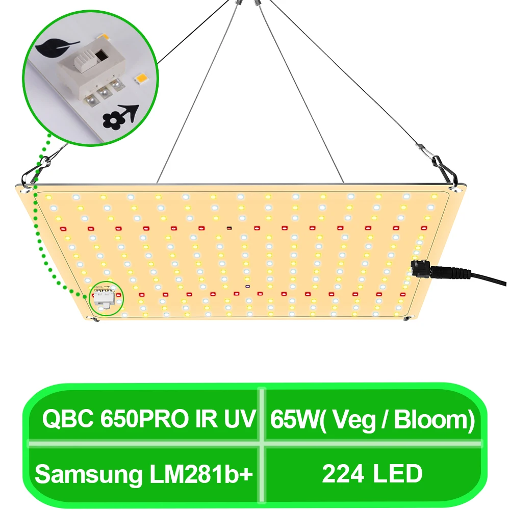 Leclstar 65W Фитолампа для выращивания растений
Leclstar 65W Фитолампа для выращивания растений