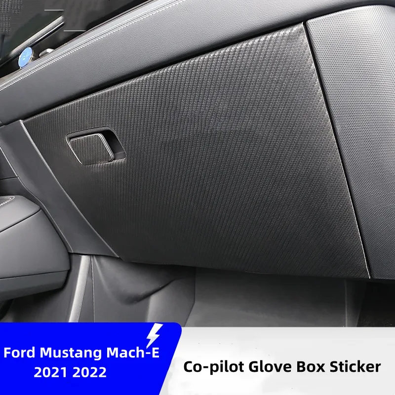 Наклейки для автомобиля Ford Mustang Mach-E 2021 2022 Co-пилотная перчатка Box, наклейки из углеродного волокна и искусственной кожи, автомобильные аксессуары, 2 шт.
Наклейки для автомобиля Ford Mustang Mach-E 2021 2022 Co-пилотная перчатка Box, наклейки из углеродного волокна и искусственной кожи, автомобильные аксессуары, 2 шт.