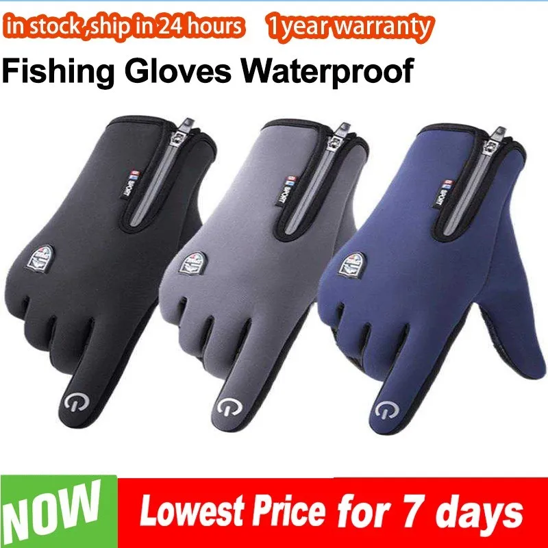 1 Pair Fishing Gloves Winter Cycling Gloves for Men Waterproof Motorcycle Windproof Full Finger Hunting Skiing Warm Gloves
1 Pair Fishing Gloves Winter Cycling Gloves for Men Waterproof Motorcycle Windproof Full Finger Hunting Skiing Warm Gloves