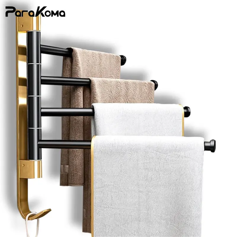 Rotatable Towel Holder Luxury Bathroom Towel Storage Rack Wall Mounted Storage Shelf No-drill Shelves Bathroom Accessories
Rotatable Towel Holder Luxury Bathroom Towel Storage Rack Wall Mounted Storage Shelf No-drill Shelves Bathroom Accessories