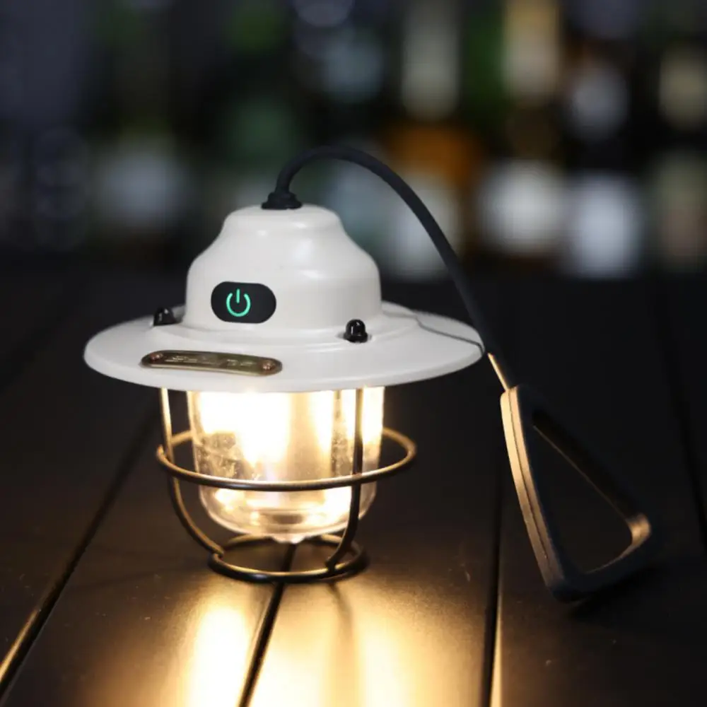 Mini Vintage Metal Hanging Lanterns 2000mAh Battery Warm Light LED Camp Lantern Rechargeable Lightweight Tent Light For Outdoor
Mini Vintage Metal Hanging Lanterns 2000mAh Battery Warm Light LED Camp Lantern Rechargeable Lightweight Tent Light For Outdoor