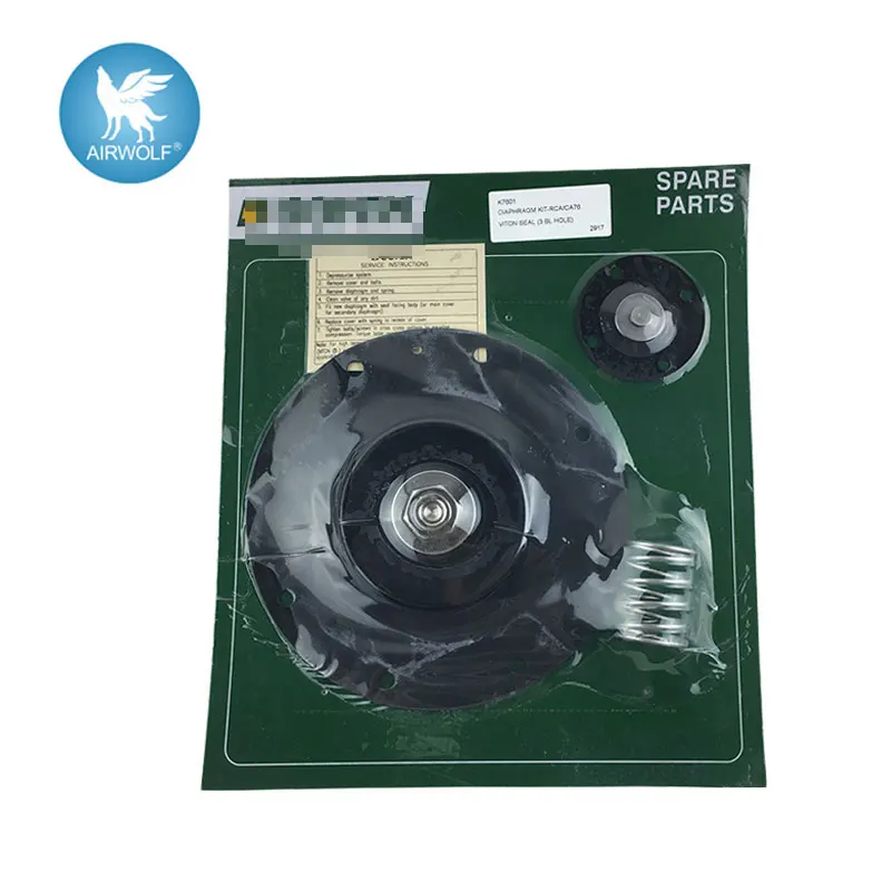 K7601 FKM diaphragm CA76MM/RCA76MM CA76T/RCA76T Tank valve Right Angle Thread Valve pulse dust collector Repair diaphragm Kit
K7601 FKM diaphragm CA76MM/RCA76MM CA76T/RCA76T Tank valve Right Angle Thread Valve pulse dust collector Repair diaphragm Kit