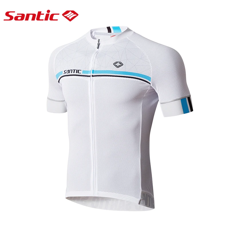 Santic Cycling Jersey Men's Short-sleeved Shirt Antislip Sleeve Cuff Quick Dry Bike Tops MTB Bike Bicycle Clothing Asian Size
Santic Cycling Jersey Men's Short-sleeved Shirt Antislip Sleeve Cuff Quick Dry Bike Tops MTB Bike Bicycle Clothing Asian Size