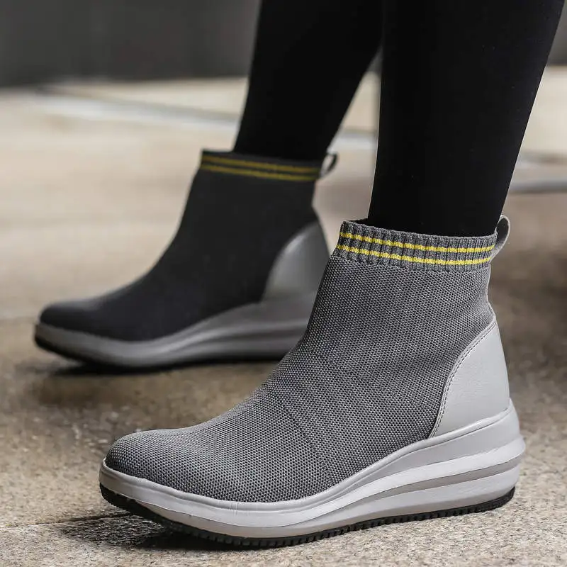 Comfortable Running Shoes Rubber Hard-Wearing Platform Sports Shoes Women's Wedge Sneakers Women Platform Sport Shoes Tennis
Comfortable Running Shoes Rubber Hard-Wearing Platform Sports Shoes Women's Wedge Sneakers Women Platform Sport Shoes Tennis