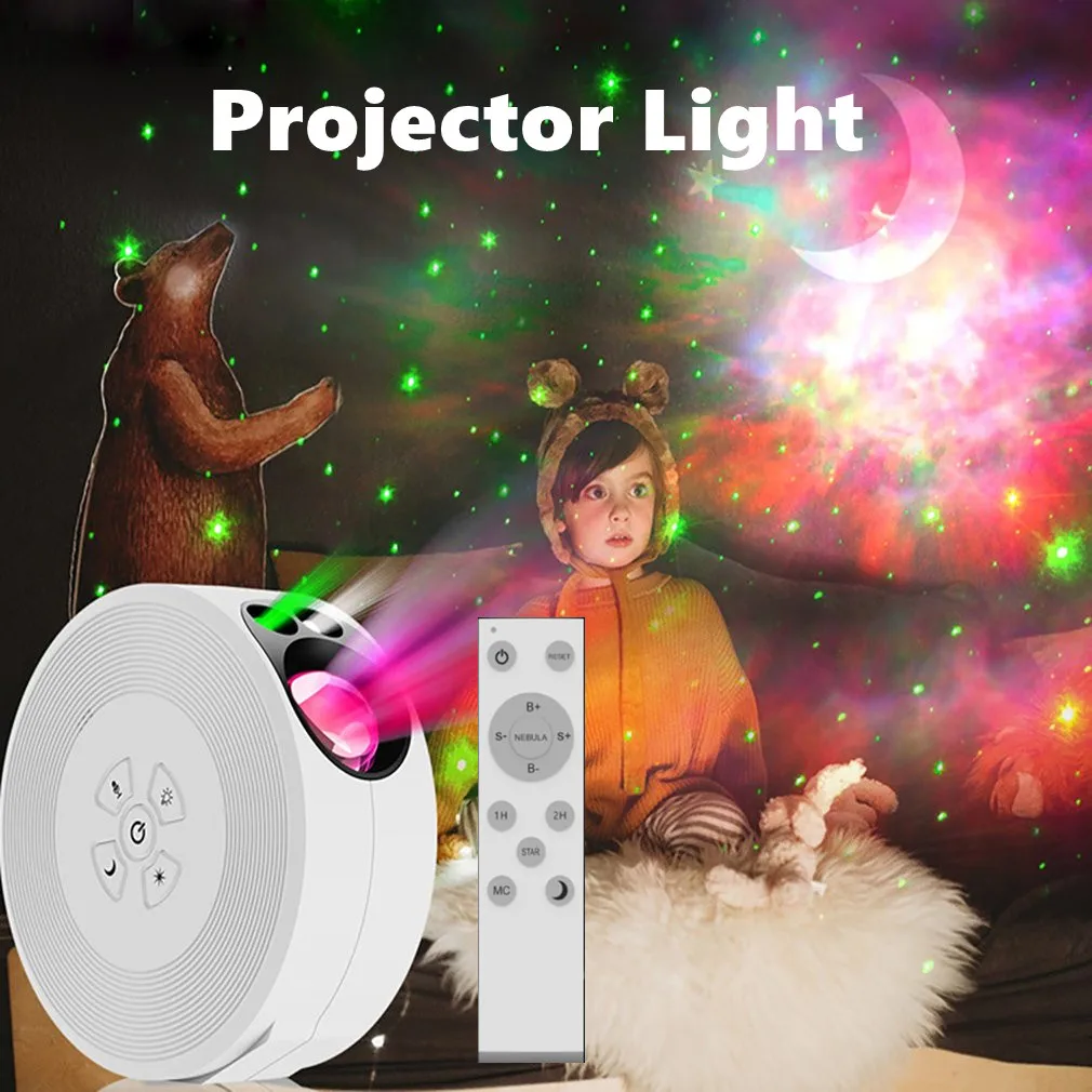 Projector Light LED Star Galaxy Projectors Starry Sky Night Light Remote Control Indoor Atmosphere Lamp Home Decor Children Gift
Projector Light LED Star Galaxy Projectors Starry Sky Night Light Remote Control Indoor Atmosphere Lamp Home Decor Children Gift