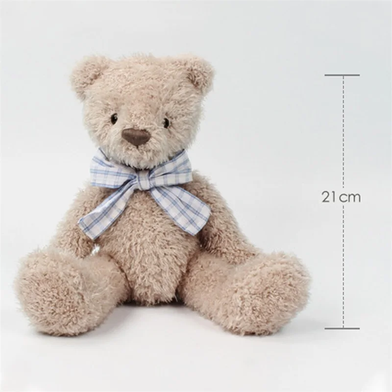 Plush Toys Cartoon Bear Shaped Doll Stuffed Toys with Plaid Bow Tie Nice Gift for Kids Girlfriend Wife
Plush Toys Cartoon Bear Shaped Doll Stuffed Toys with Plaid Bow Tie Nice Gift for Kids Girlfriend Wife