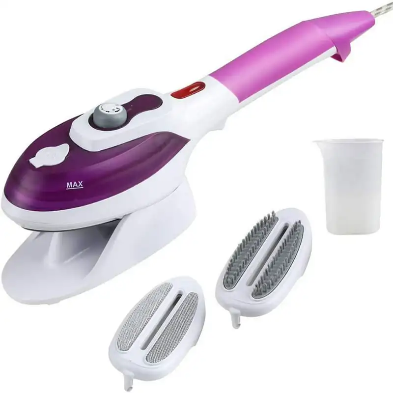 Handheld Steamer for Clothes, Portable Garment Wrinkle Remover with Temperature Control, Clothing Steamers Iron w/ 2 Brushes Po
Handheld Steamer for Clothes, Portable Garment Wrinkle Remover with Temperature Control, Clothing Steamers Iron w/ 2 Brushes Po