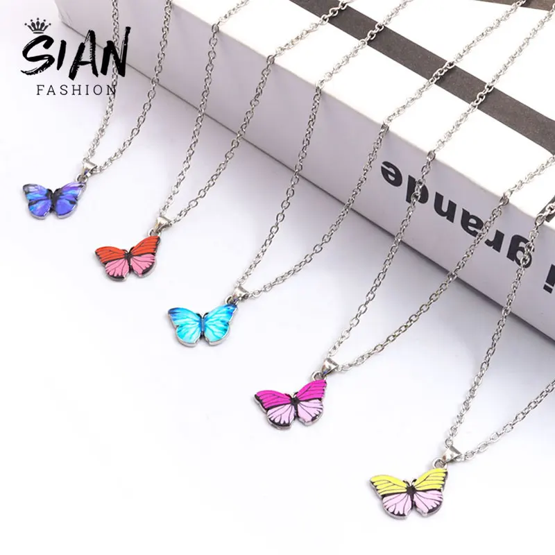 2022 Korean Fashion Butterfly Pendant Necklace Insect Alloy Metal Chain Necklace for Women Neck Jewelry Wholesale Accessories
2022 Korean Fashion Butterfly Pendant Necklace Insect Alloy Metal Chain Necklace for Women Neck Jewelry Wholesale Accessories