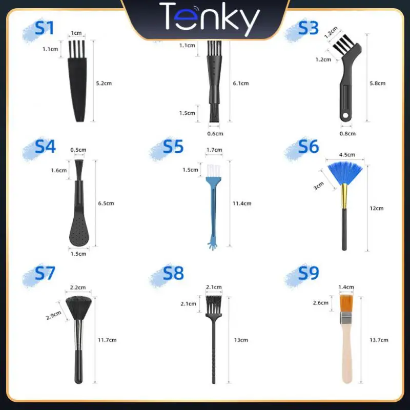 Crevice Brush Keyboard Pc Cleaning Brush Kit Household Cleaning Tool Anti-static Dusting Cleaning Small Space Cleaner 10pcs/set
Crevice Brush Keyboard Pc Cleaning Brush Kit Household Cleaning Tool Anti-static Dusting Cleaning Small Space Cleaner 10pcs/set