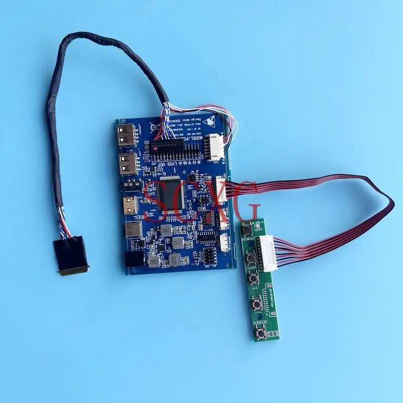 

Fit N133BGE 40-Pin LVDS Kit DIY Mini HDMI-совместимый монитор ноутбука PCB 862 плата контроллера драйвера 13,3 "1366*768 TYPE-C 2-USB