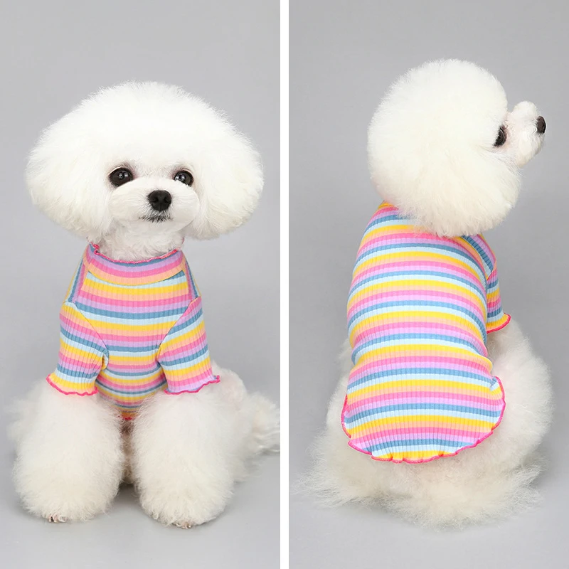 Pet Dog Clothes Puppy Vest T-shirt Shirt Cute Spring Pet Skirt Dress Bottoming Shirt Dog Costume Puppy Teddy Clothes Wholesale
Pet Dog Clothes Puppy Vest T-shirt Shirt Cute Spring Pet Skirt Dress Bottoming Shirt Dog Costume Puppy Teddy Clothes Wholesale