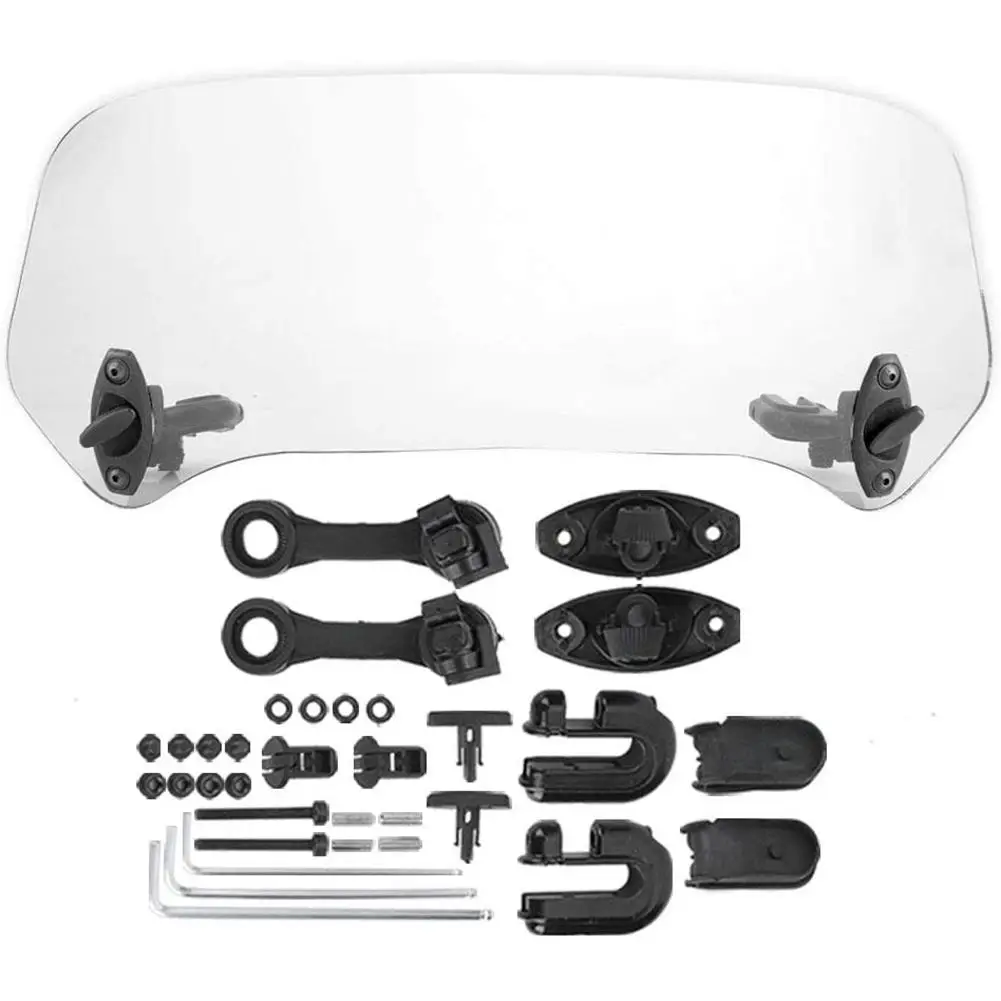 Motorcycle Adjustable Wind Screen Universal Windscreen Windshield Panel Spoiler Air Deflector Modified Parts Motorcycle Parts
Motorcycle Adjustable Wind Screen Universal Windscreen Windshield Panel Spoiler Air Deflector Modified Parts Motorcycle Parts
