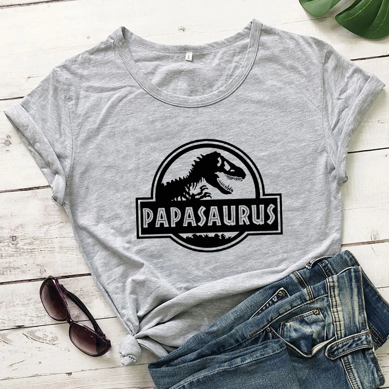 Graphic Summer T Shirts For Womens 2022 Woman Papasaurus Funny Art Shirts Female Regular Basic O-Neck Tees Tops For Young Girl
Graphic Summer T Shirts For Womens 2022 Woman Papasaurus Funny Art Shirts Female Regular Basic O-Neck Tees Tops For Young Girl
