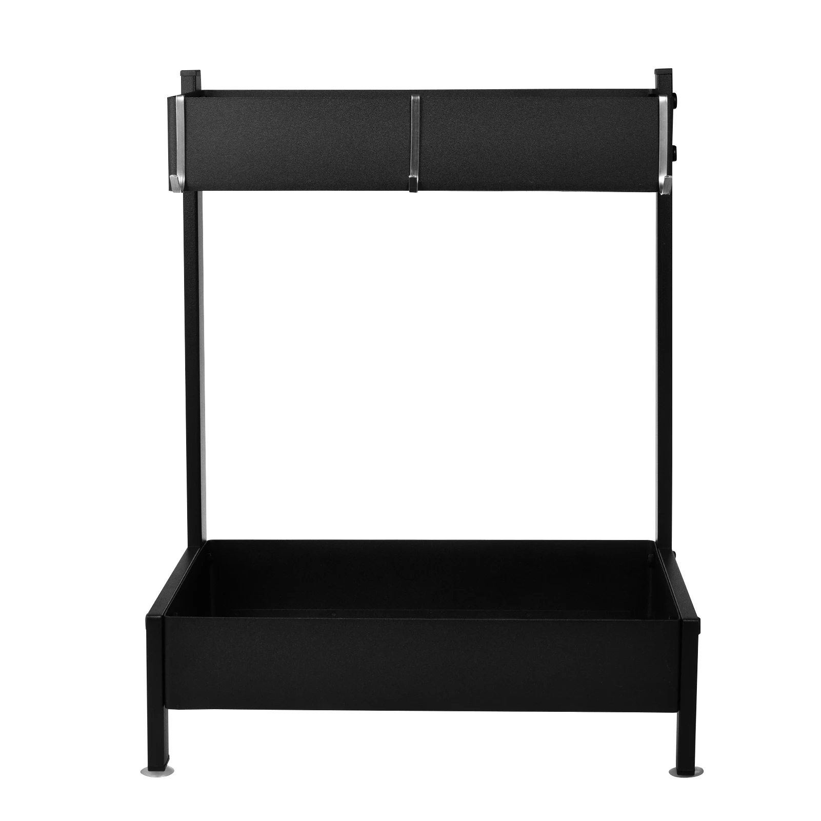 2-Tier Kitchen Shelf Organizer Kitchen Seasoning Rack Spice Rack Organzier Countertop Seasoning Storage Rack With 3 Hooks
2-Tier Kitchen Shelf Organizer Kitchen Seasoning Rack Spice Rack Organzier Countertop Seasoning Storage Rack With 3 Hooks