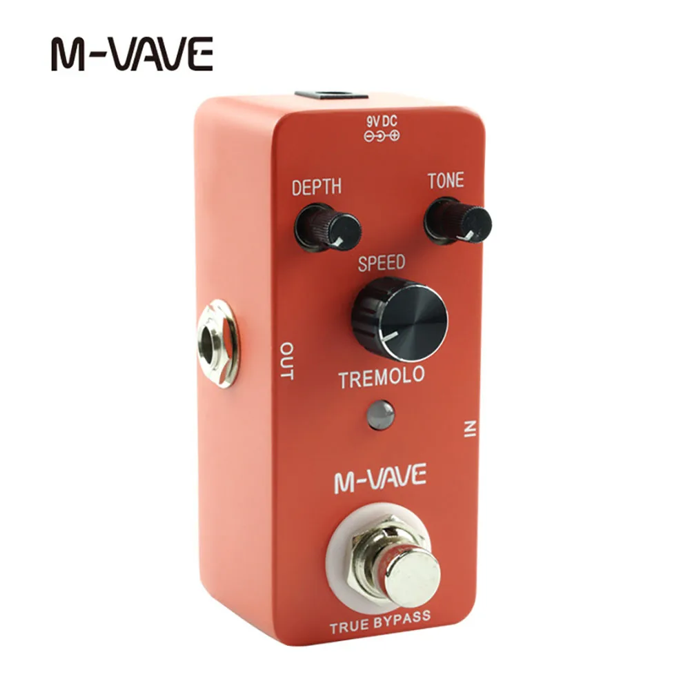 M-VAVE TREMOLO Classic Guitar Effect Pedal Effects Processors Zinc Alloy Shell True Bypass Electric Guitar Pedal for guitar
M-VAVE TREMOLO Classic Guitar Effect Pedal Effects Processors Zinc Alloy Shell True Bypass Electric Guitar Pedal for guitar